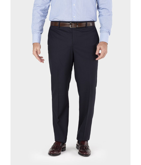 Calça de Lã Azul Marinho
