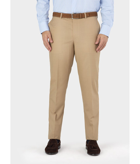 Calça de Lã Camel